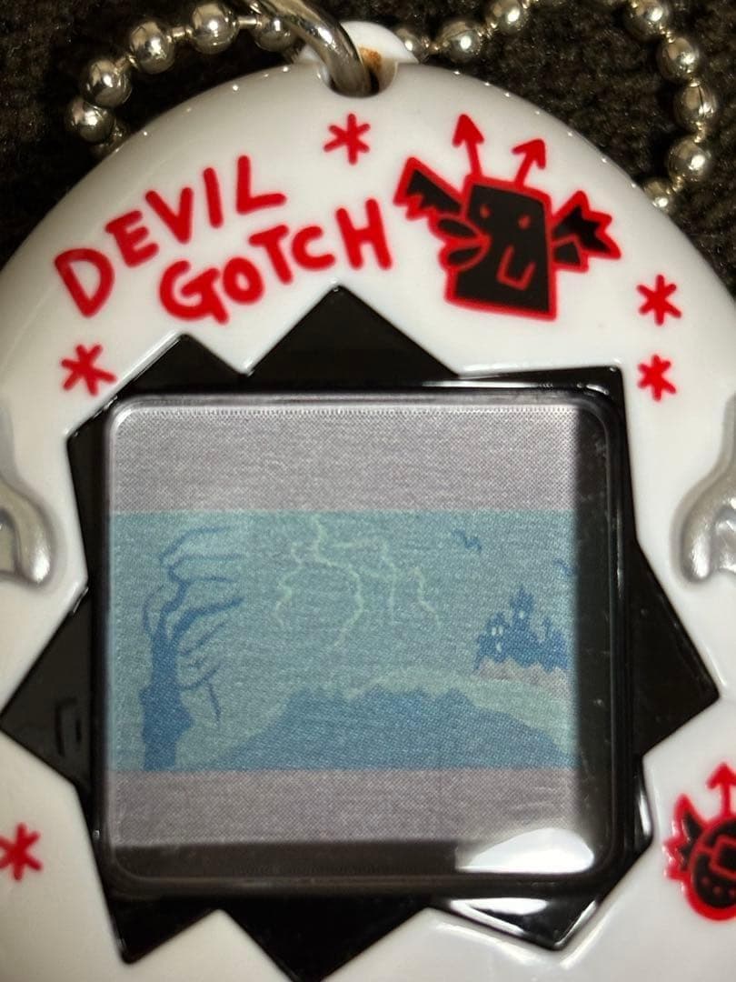 【開封品美品】デビルっちのたまごっち　ホワイト　動作未確認　SHB102