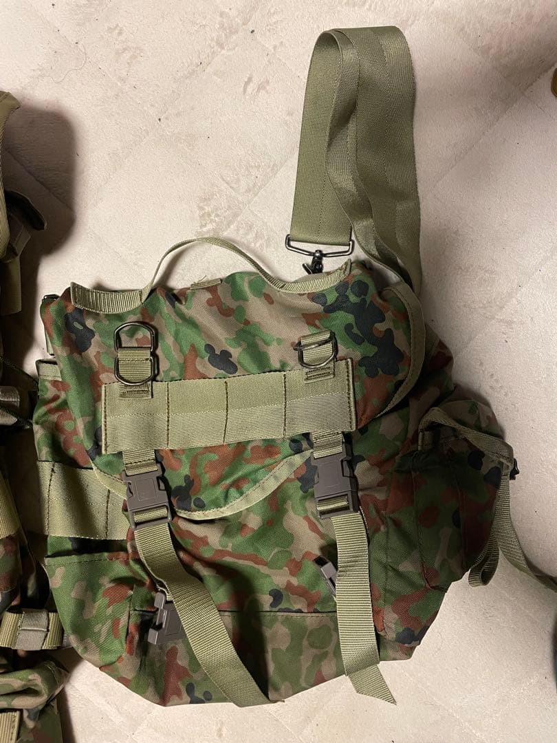 迷彩バックパック+背嚢１型