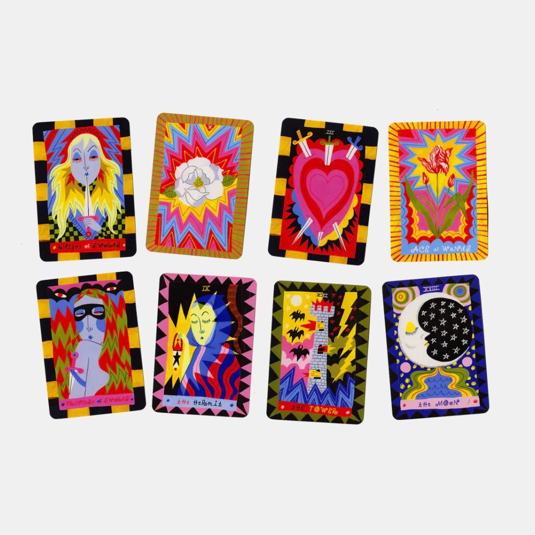 【正規品タロットカード】鮮やかなアート✨パワフルでビビットな現代的タロット