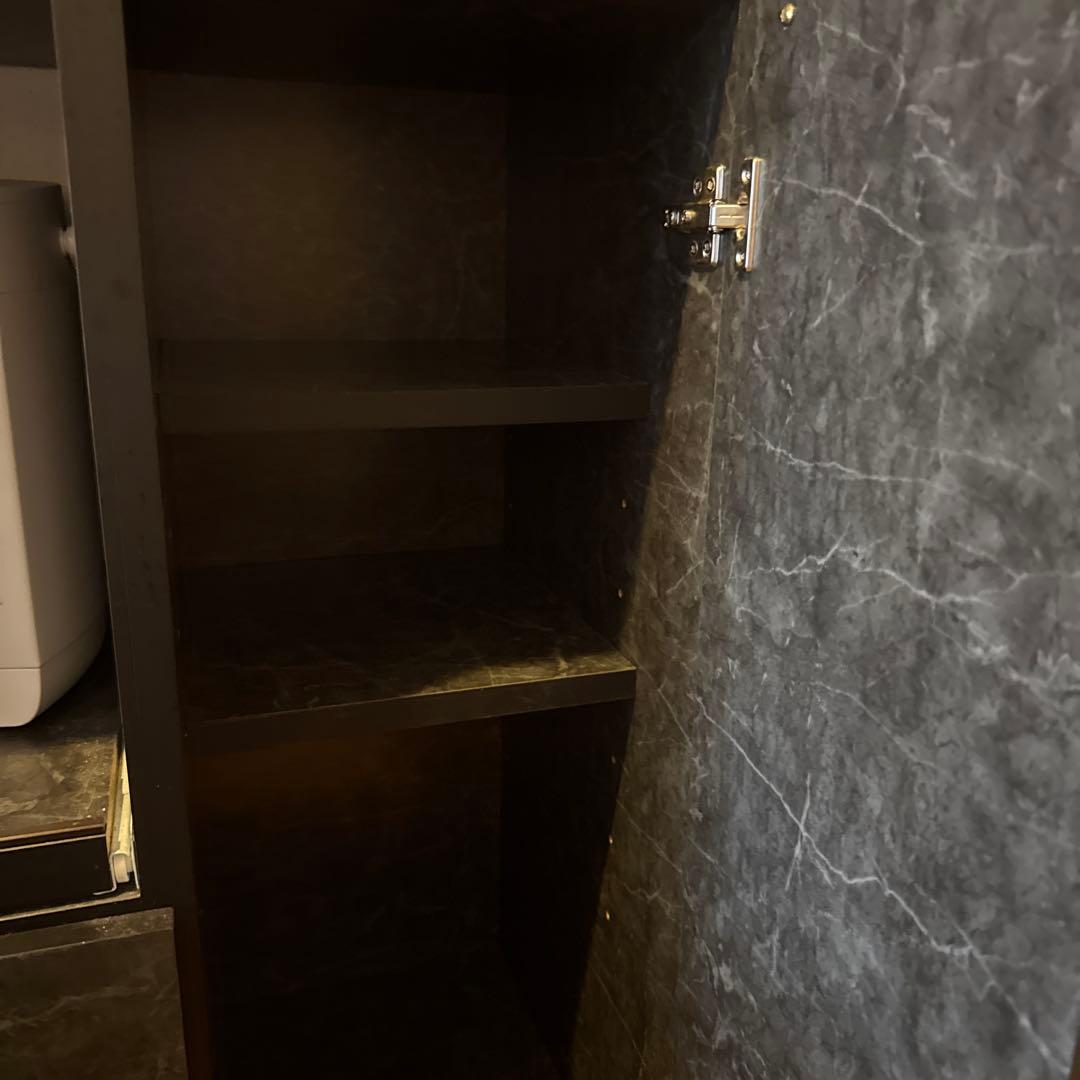 【本日限定出品】食器棚 完成品 レンジ台 キッチンボード