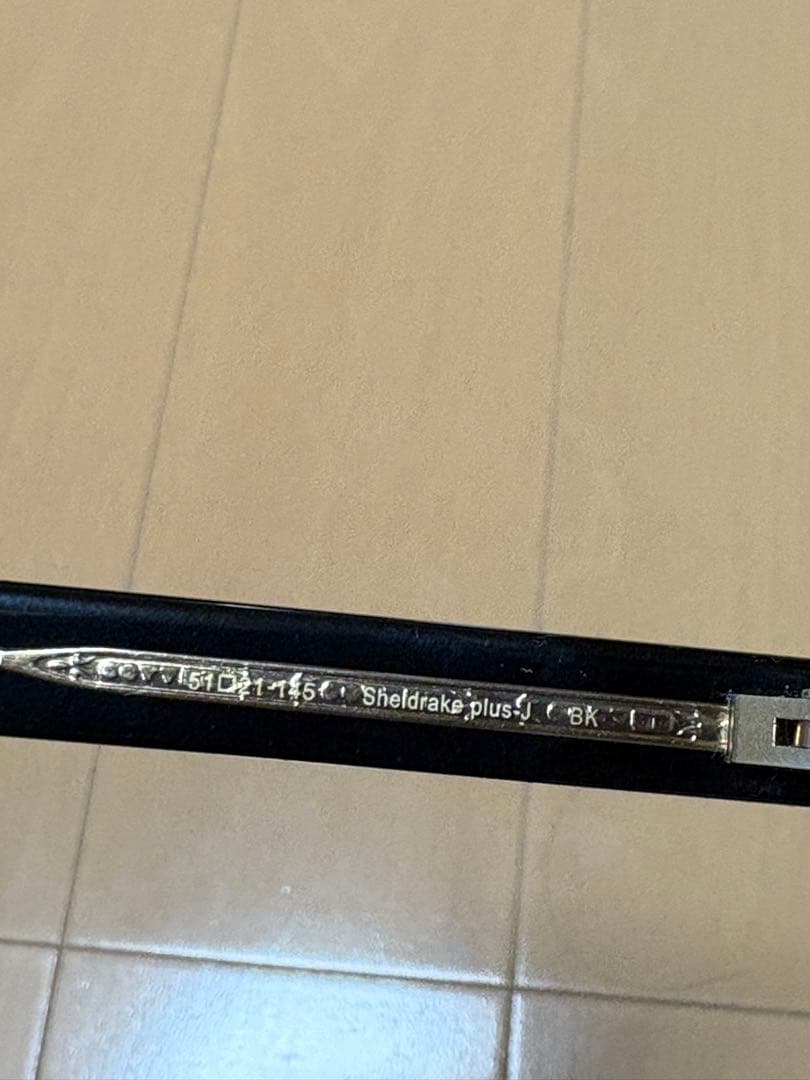 オリバーピープルズ　SHELDRAKE PLUS-J ブラック　51