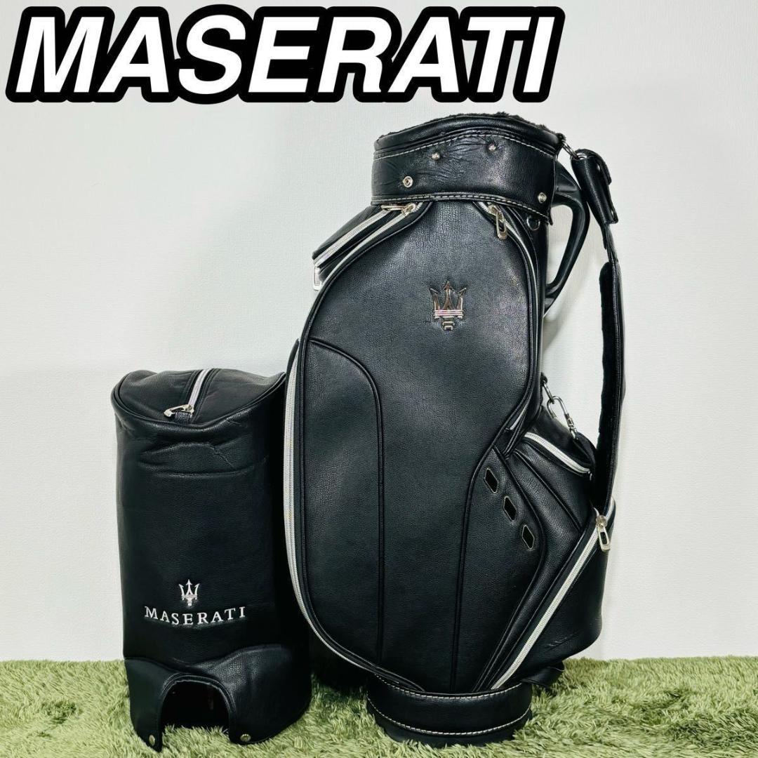 MASERATI マセラティ キャディバッグ カート式 9型 5分割 人気モデル