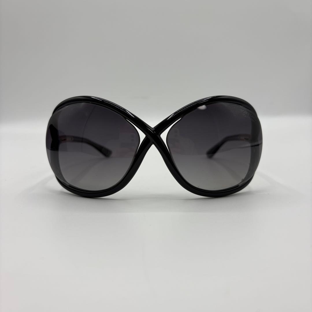TOM FORD ブラックサングラス ケース付き