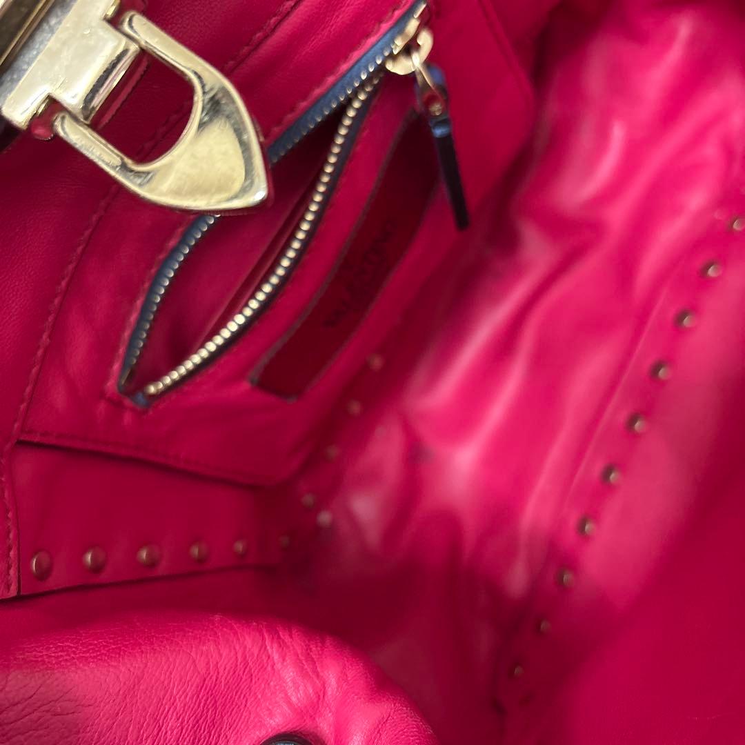 ヴァレンティノカラフルなスタッズ装飾ショルダーバッグ