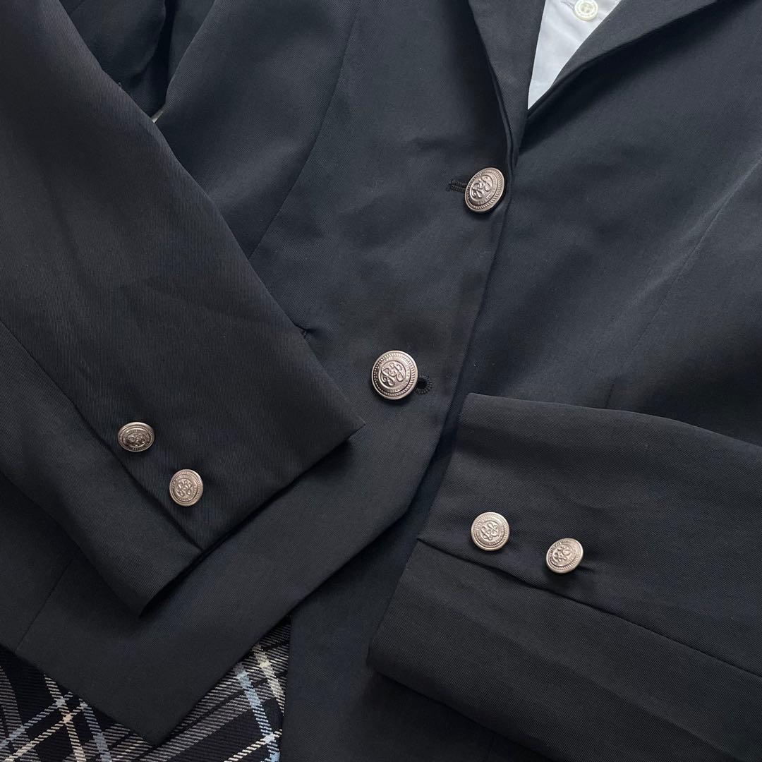 清楚✨ポンポネット フォーマル セット 160 制服 お受験 卒業式 水色