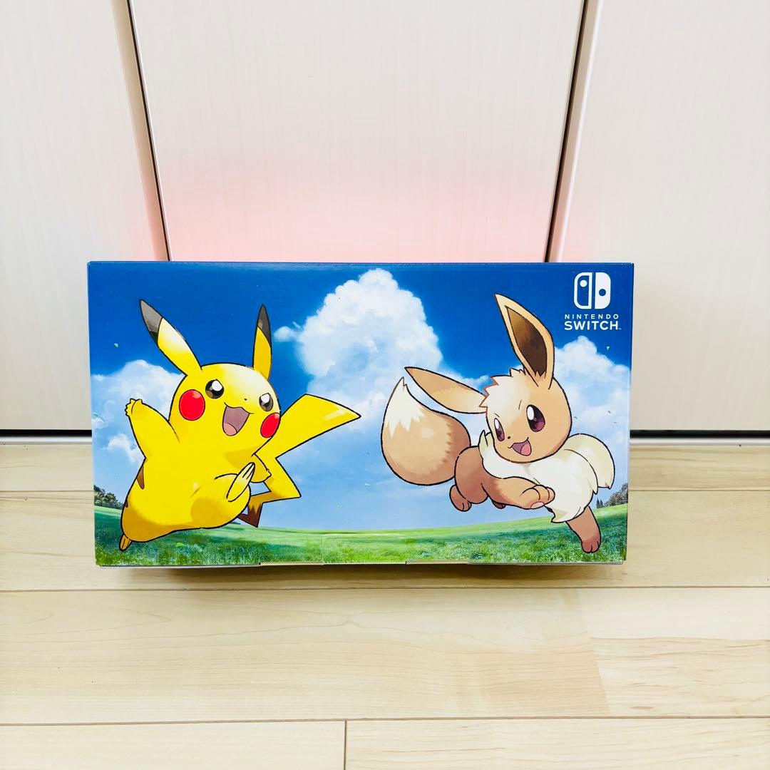 【未使用に近い】Nintendo Switch スイッチ本体 レッツゴーイーブイ