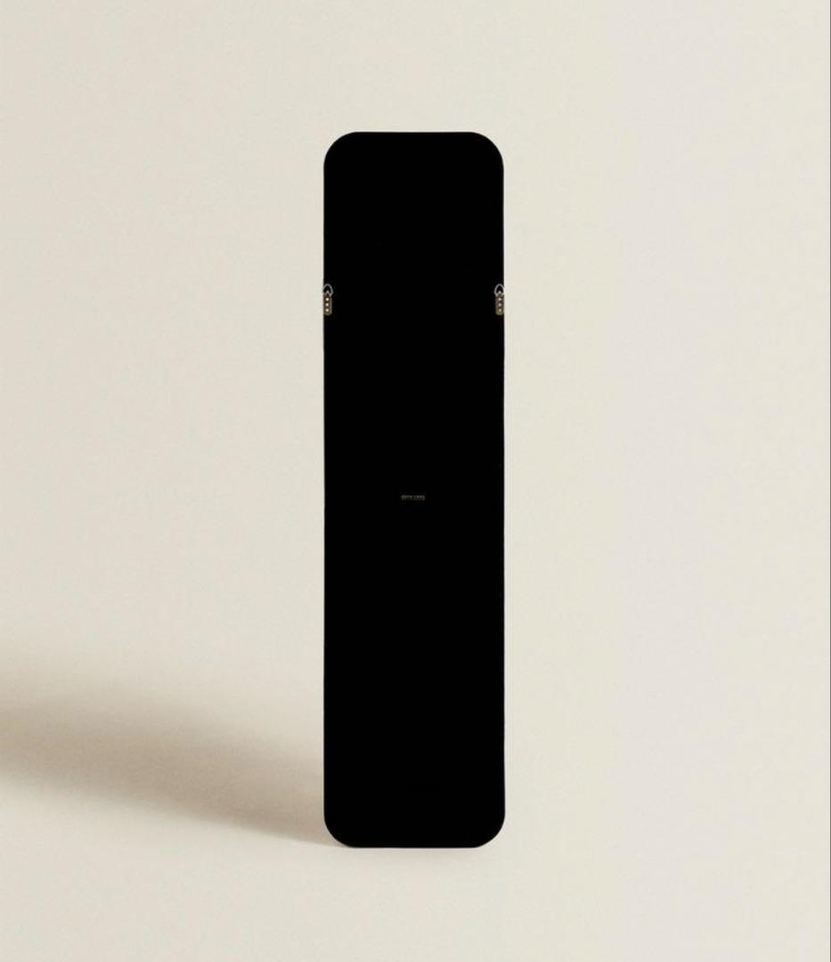 ナチュラルウッド スタンドミラー 大型