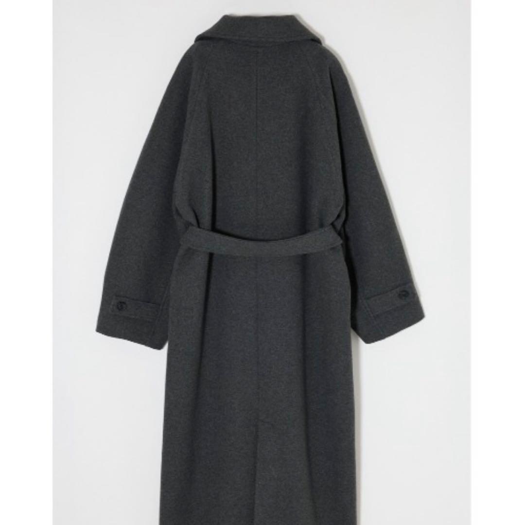 moussy FORM SLEEVE LONG コート　グレー サイズ2