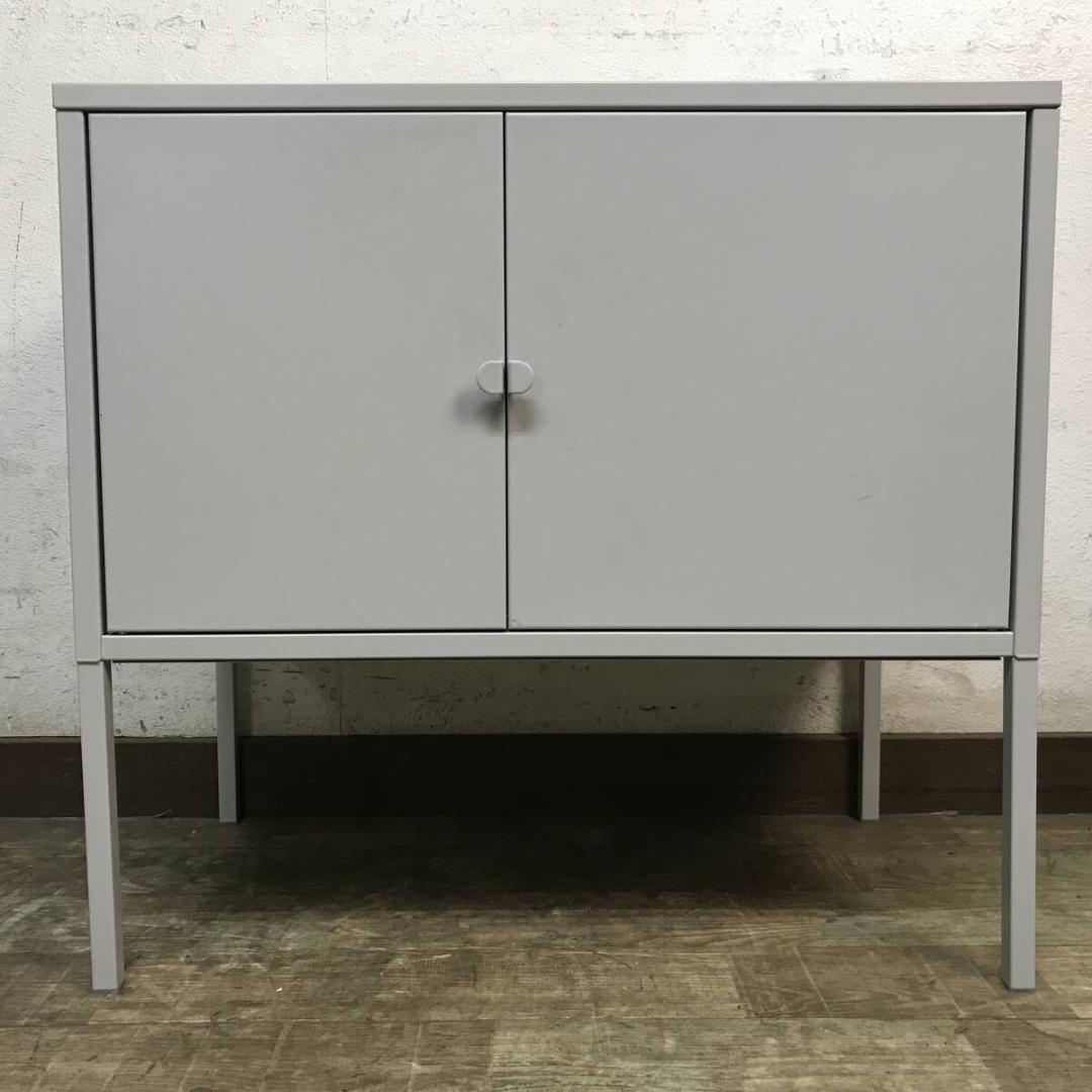 IKEA イケア LIXHULT リックスフルト グレー 2点まとめて スチール