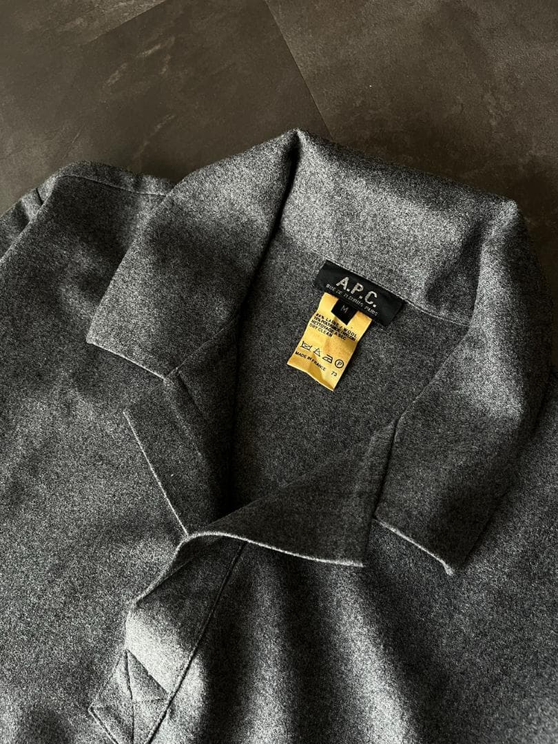 APC ウールポロプルオーバー