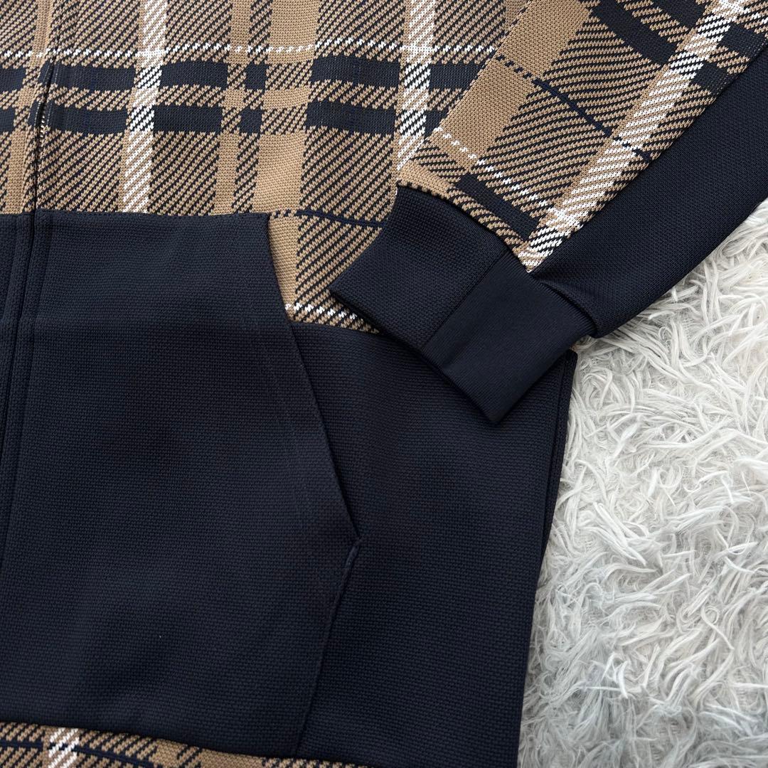 ma　新品　パーリーゲイツ　パーカー　フーディ　ジャケット　チェック