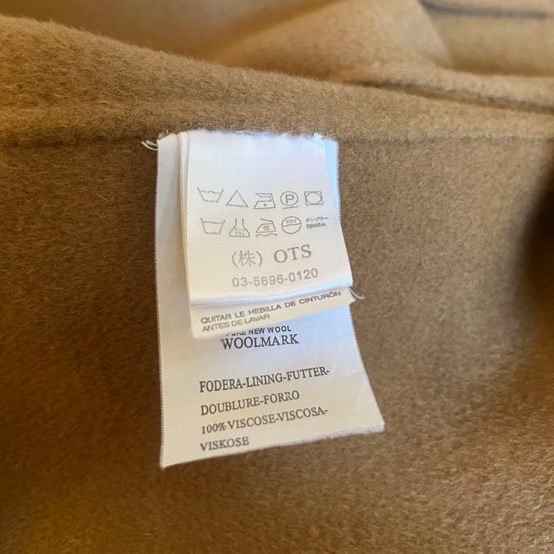 マックスマーラスタジオ カシミヤ ガウンコート ベルト mサイズ キャメル色