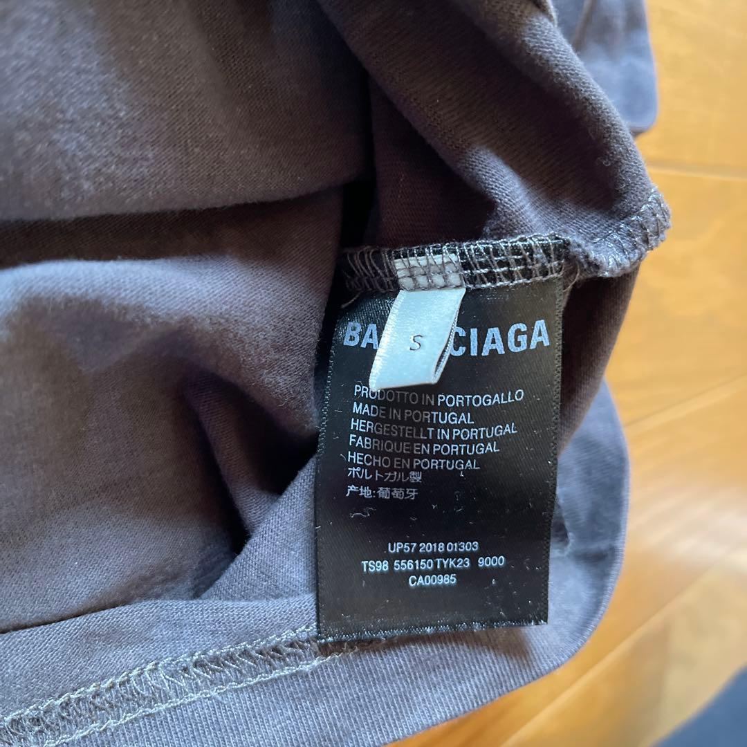 BALENCIAGA グラフィックTシャツ S グレー