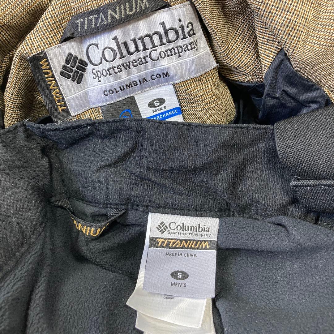 メンズ Columbia コロンビア スキー スノーボードウェア セットアップ