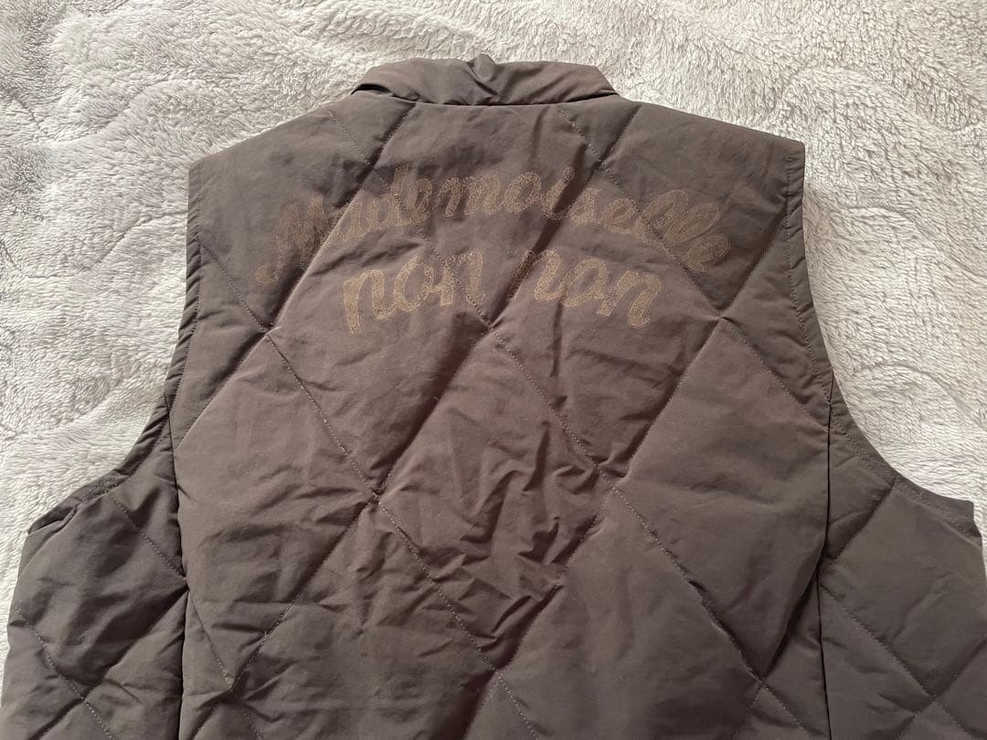 Mademoiselle NON NON ノースリーブダウンジャケット