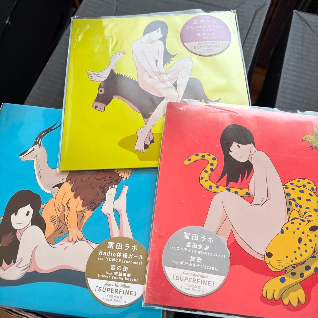 富田ラボ　コムアイYonce Suchmos 安部勇磨　ネバヤン　未使用送料込み