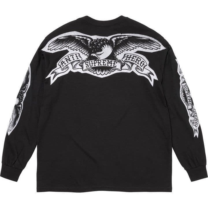 トップス Supreme ANTIHERO Eagle L/S Tee XXL