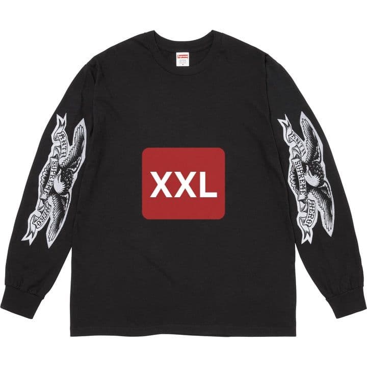 トップス Supreme ANTIHERO Eagle L/S Tee XXL