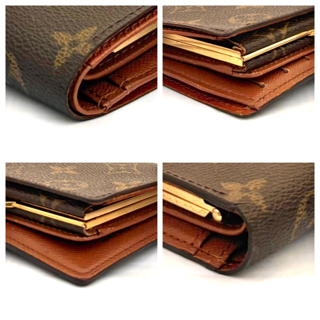 【美品】 ルイヴィトン モノグラム ポルトフォイユ ヴィエノワ がま口 財布