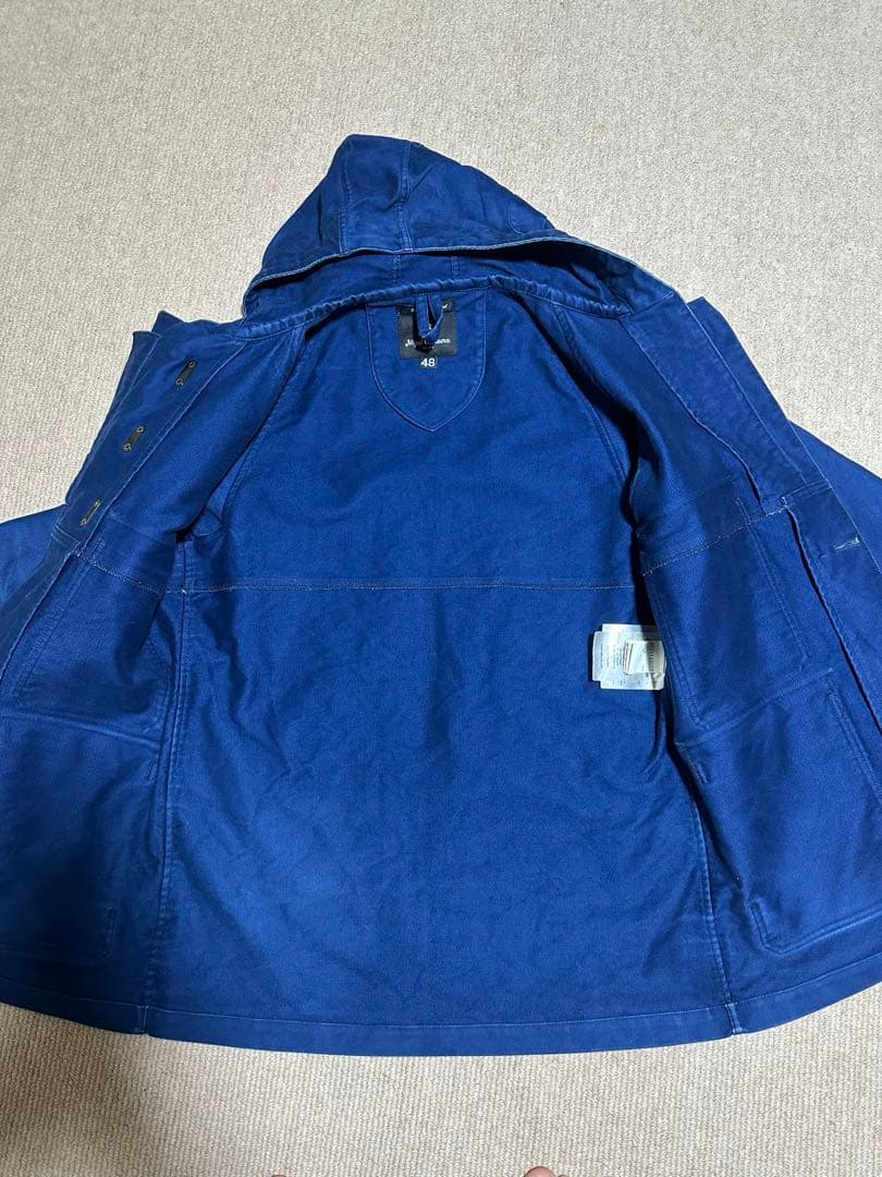 ナイジェルケーボン　カメラマンジャケット　インディゴ染め　サイズ48