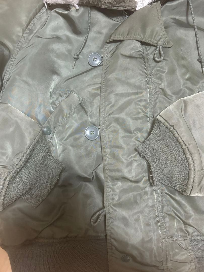 【90s USA製】ALPHAアルファ N-2B フライトジャケット