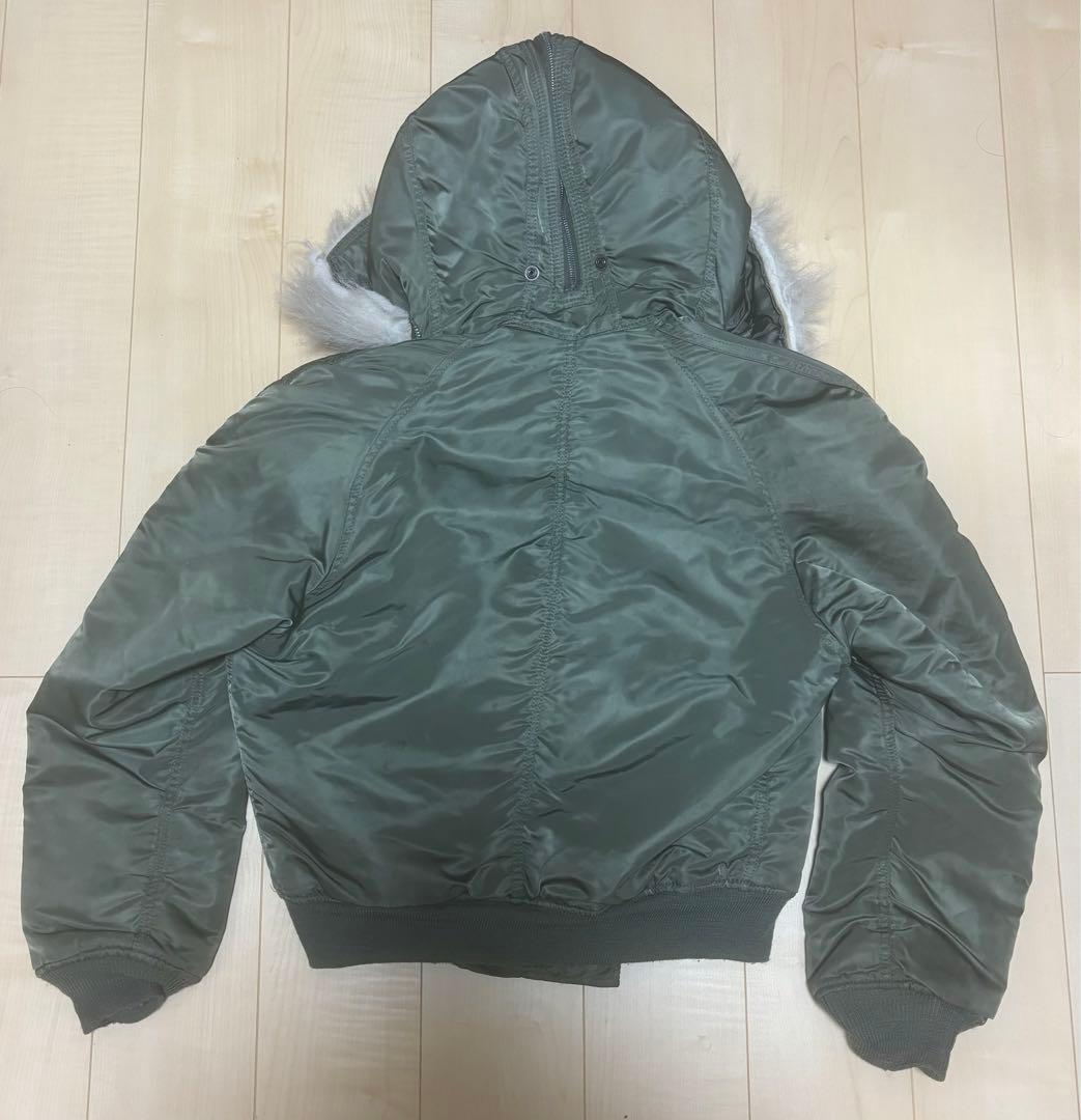 【90s USA製】ALPHAアルファ N-2B フライトジャケット