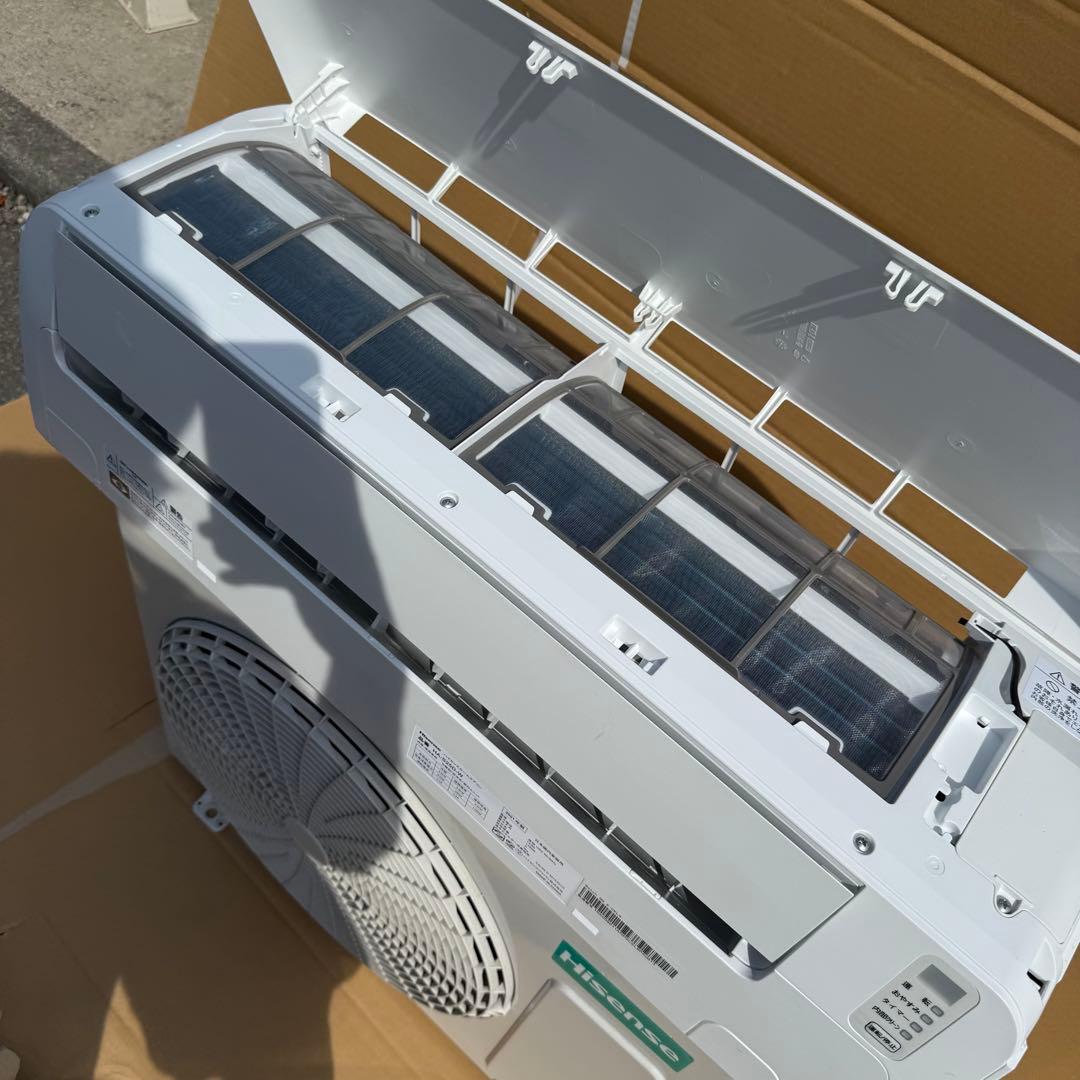 43ジャンク 激安早い者勝ち✨ ハイセンス　主に8畳用 エアコン　新生活応援