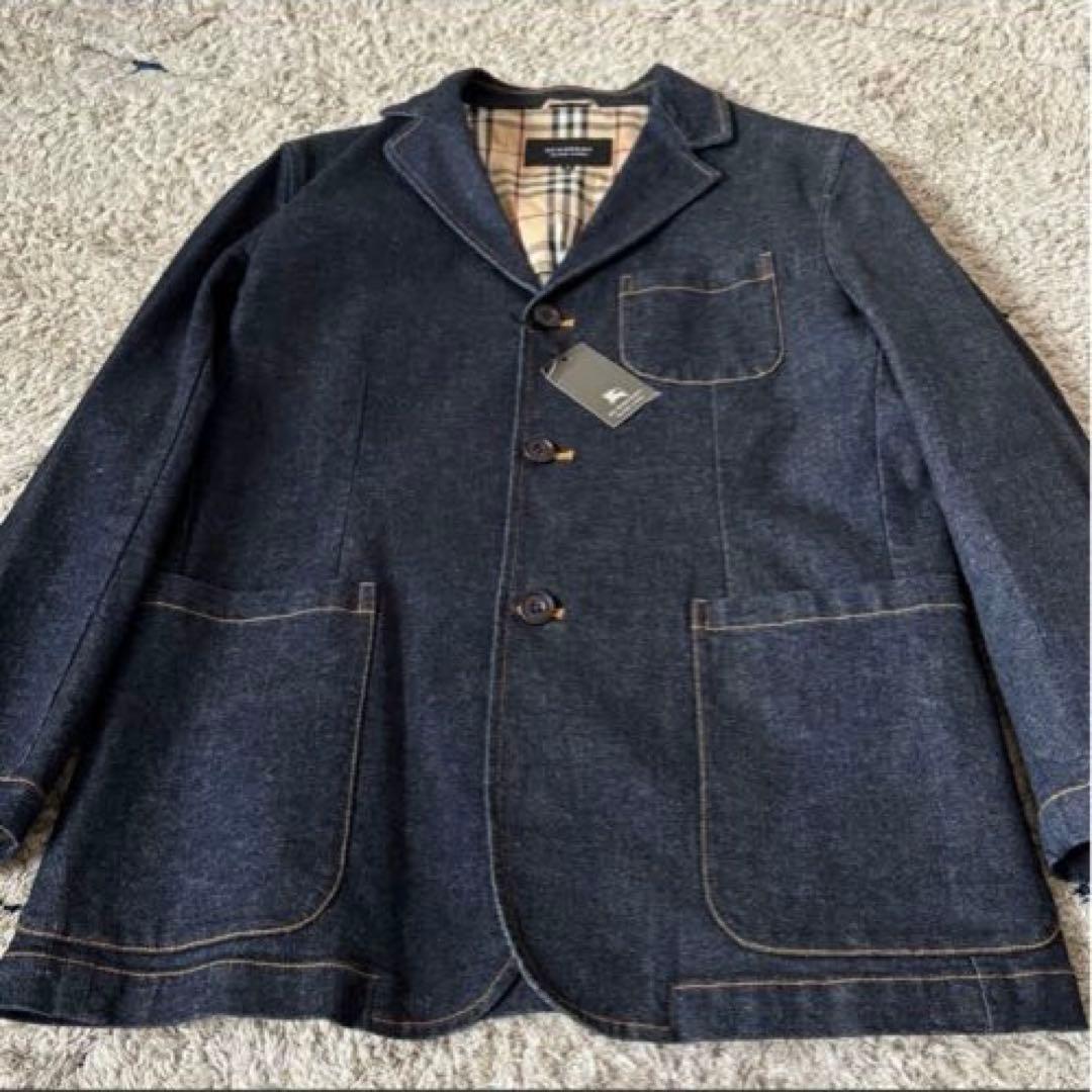 【タグ付き✨】希少！バーバリーブラックレーベル　デニムジャケット　カバーオール