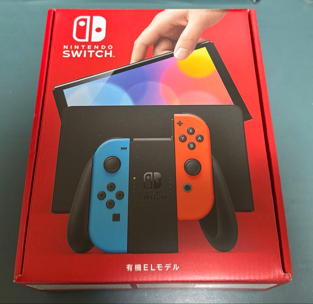 【美品】　Nintendo Switch 本体 (有機ELモデル)