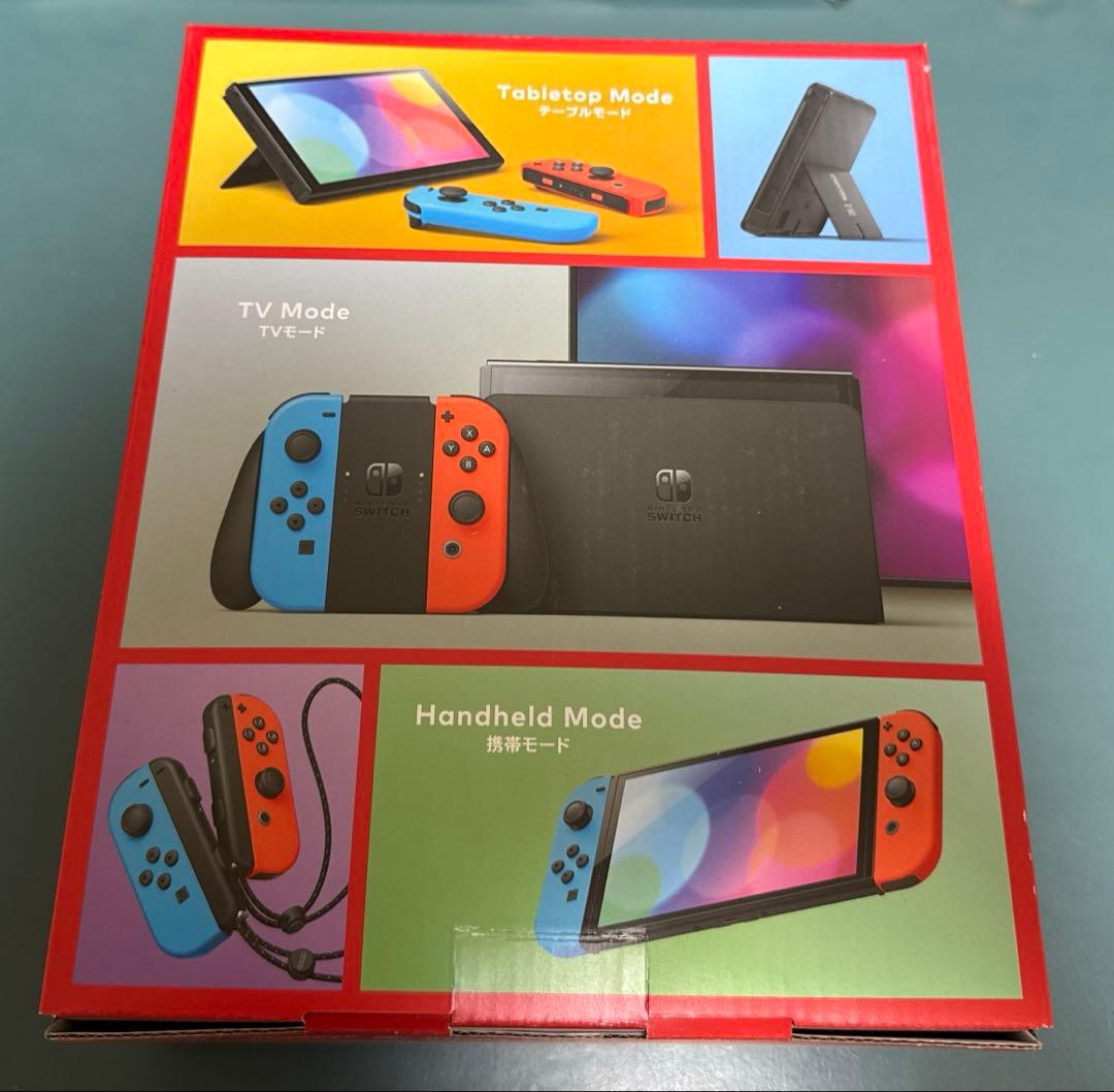 【美品】　Nintendo Switch 本体 (有機ELモデル)