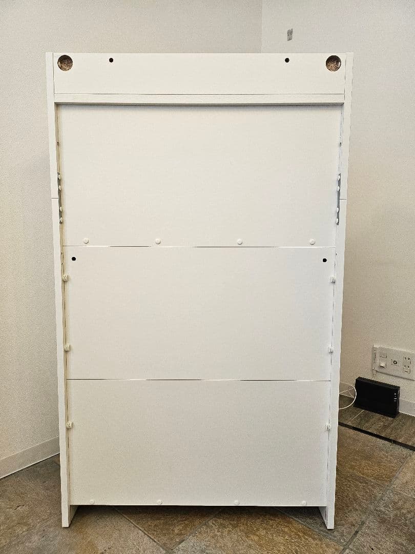 IKEA HAUGA ハウガ キャビネット 本棚 食器棚 ホワイト