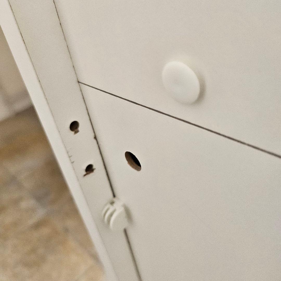 IKEA HAUGA ハウガ キャビネット 本棚 食器棚 ホワイト