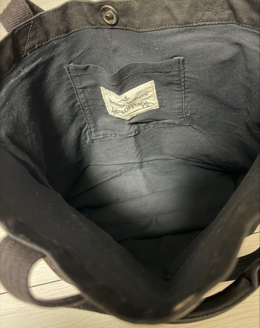 ヴィヴィアンウエストウッド　アングロマニア　2wayトートバッグ　ブラック