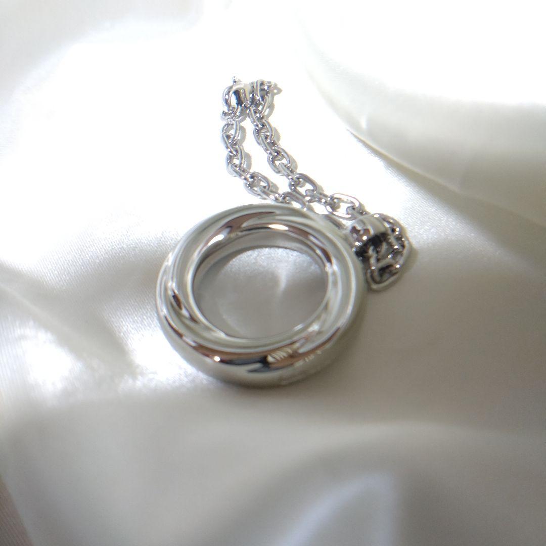 ＊ご成約済＊美品　Cartier トリニティチャーム　リング型キーホルダー