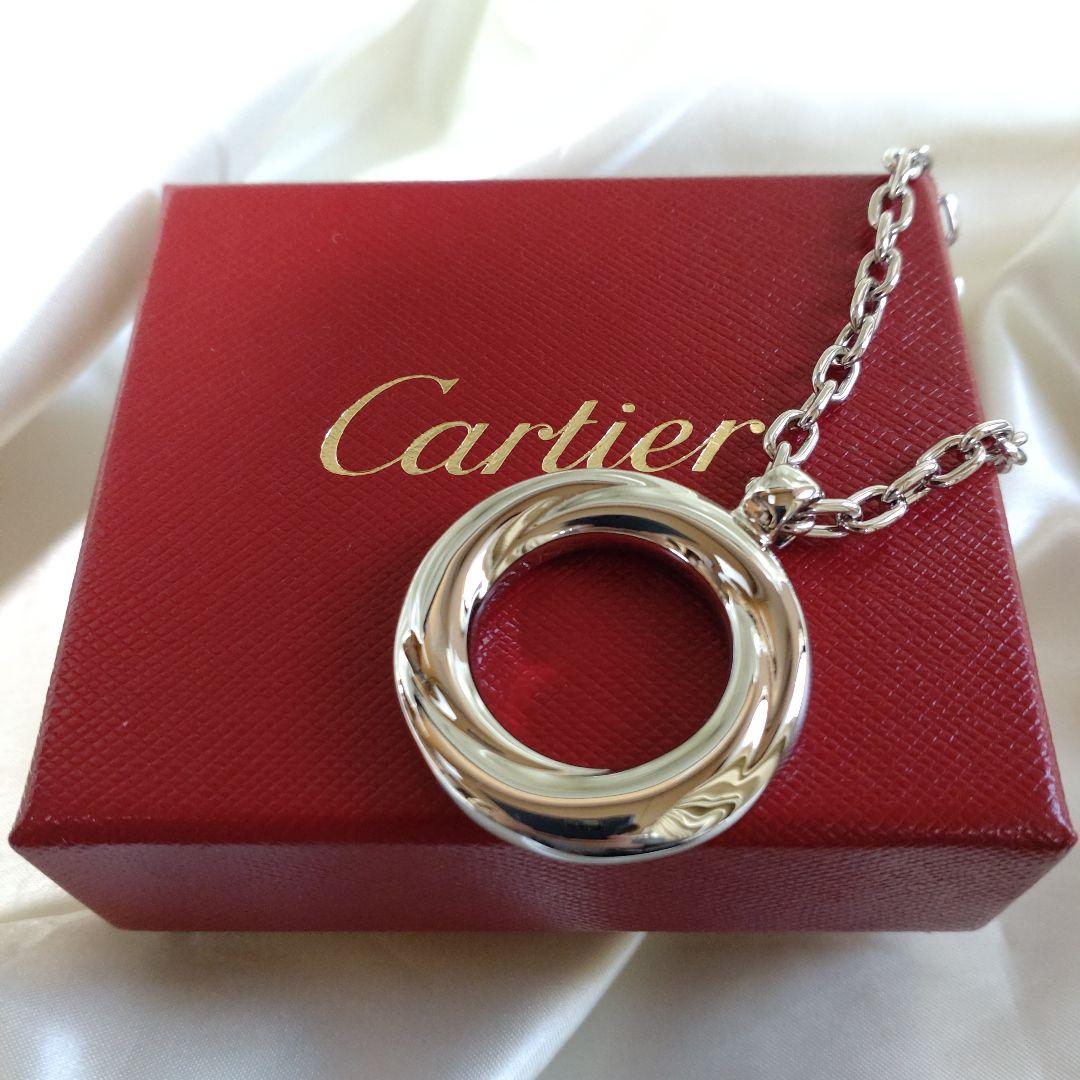 ＊ご成約済＊美品　Cartier トリニティチャーム　リング型キーホルダー