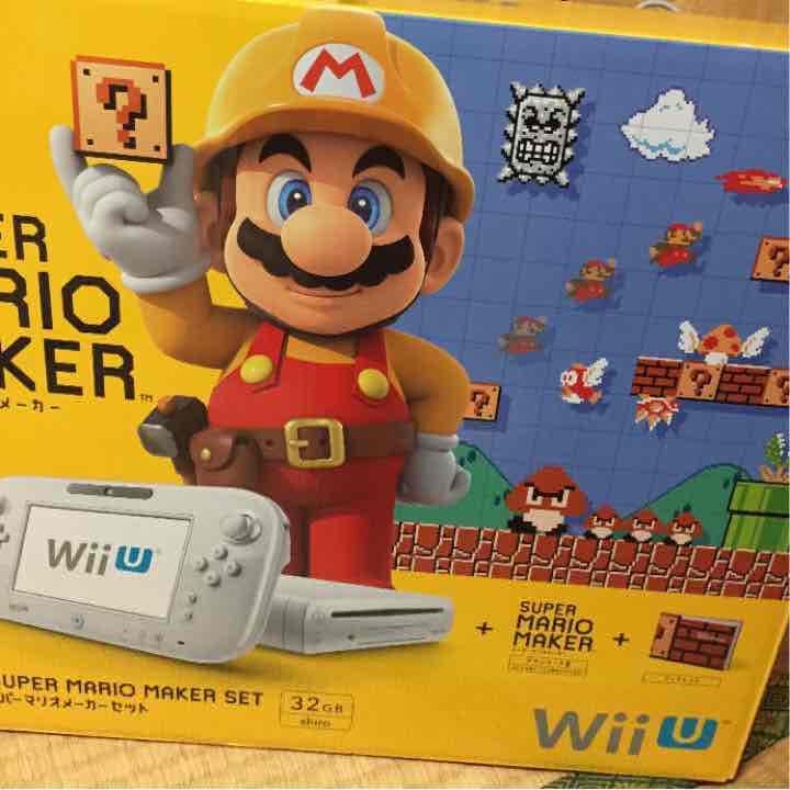 【激安】wiiU スーパーマリオメーカー