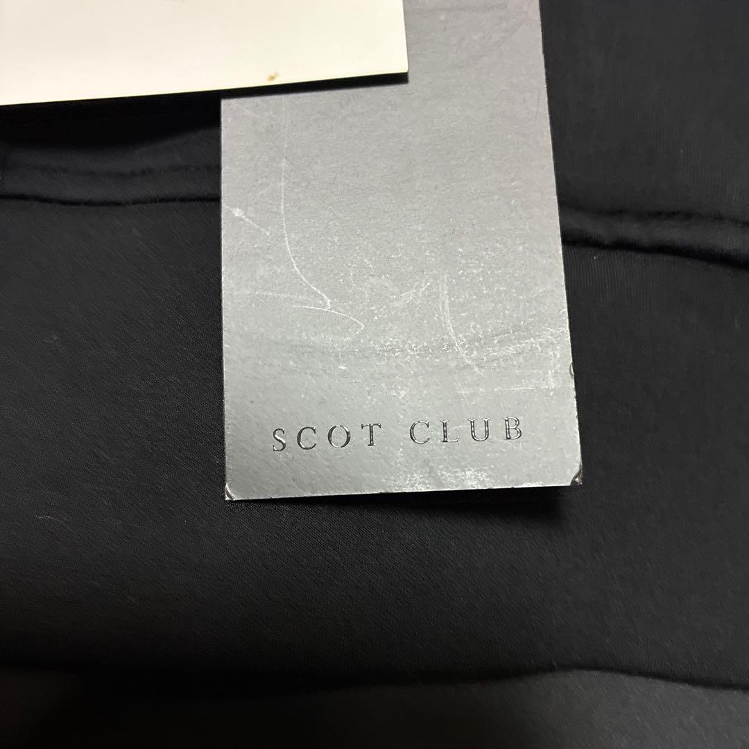 SCOTCLUB パーカー　異素材　黒　9号 新品　ヤマダヤ