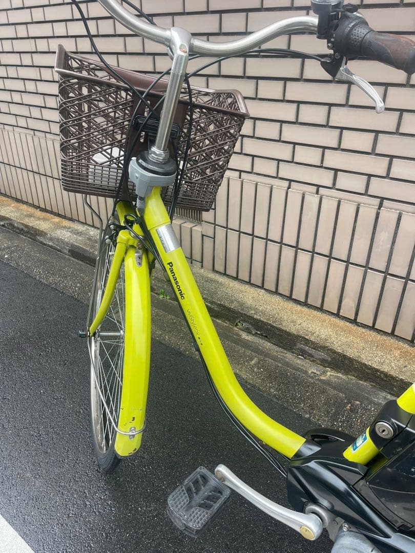8.9Ah パナソニック　26インチ　電動アシスト自転車 長押し3点灯