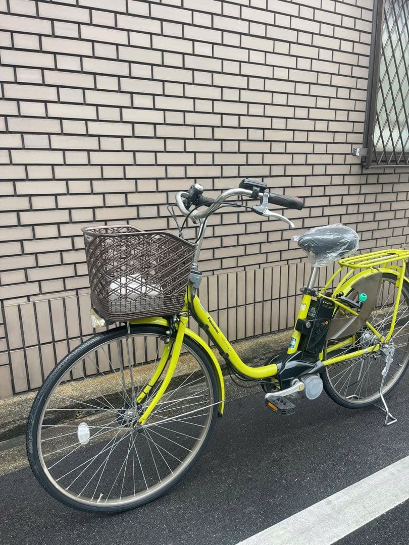 8.9Ah パナソニック　26インチ　電動アシスト自転車 長押し3点灯