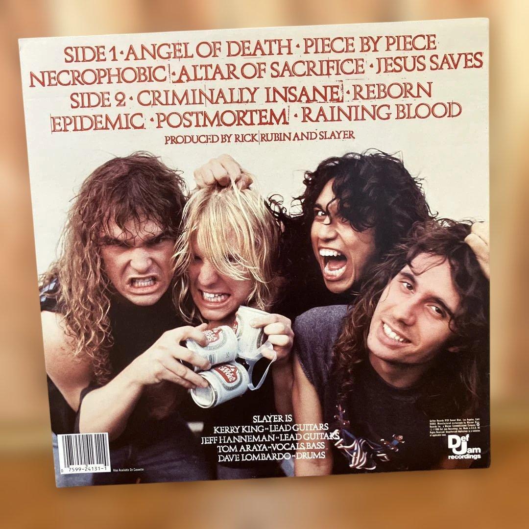 SLAYER スレイヤーREIGN IN BLOOD HELL AWAITS