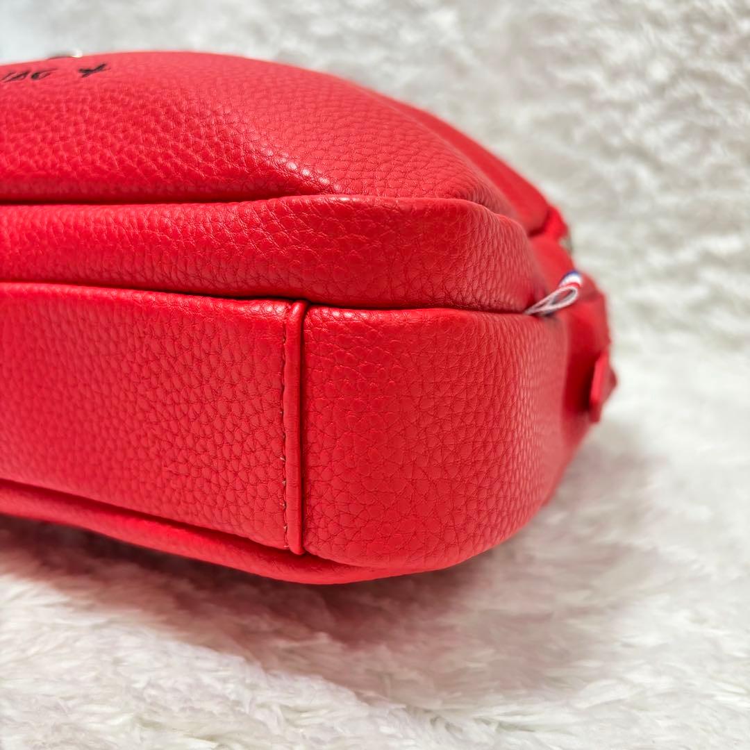 美品 CASTELBAJAC ミニ ブリーフケース ハンドバッグ PU合成皮革