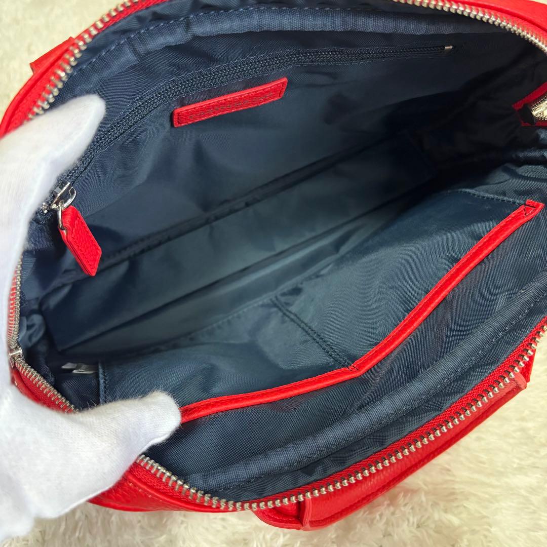 美品 CASTELBAJAC ミニ ブリーフケース ハンドバッグ PU合成皮革