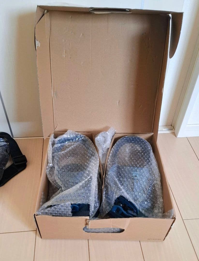 FLUX CV スノーボードビンディング Mサイズ ネイビー