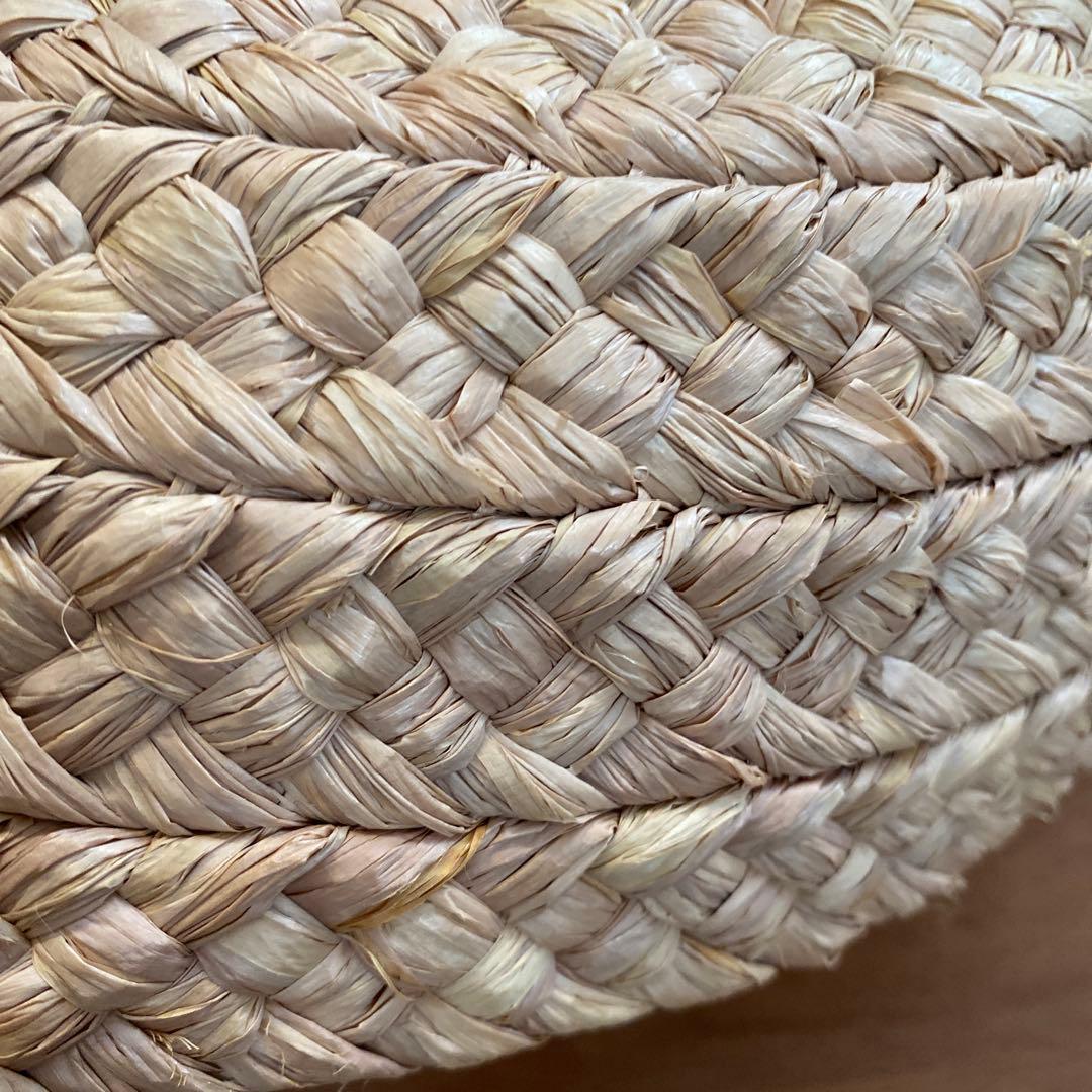 へレンカミンスキー　麦わら帽子　黒リボン付き