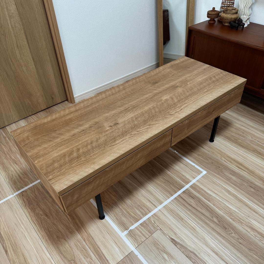 LOWYA リビングテーブル ローテーブル ローデスク コーヒーテーブル