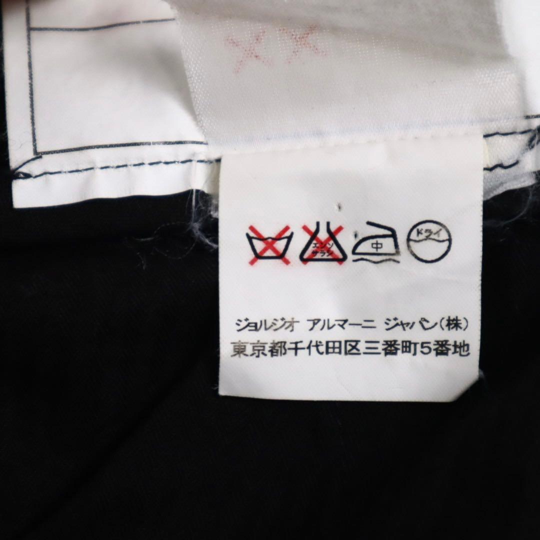 giorgio armani collezioni 2タック ワイドスラックス