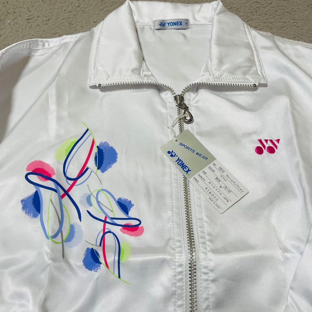 ✨美品✨ヨネックス スポーツウェア ウインドブレーカー 90s 旧ロゴ M 白