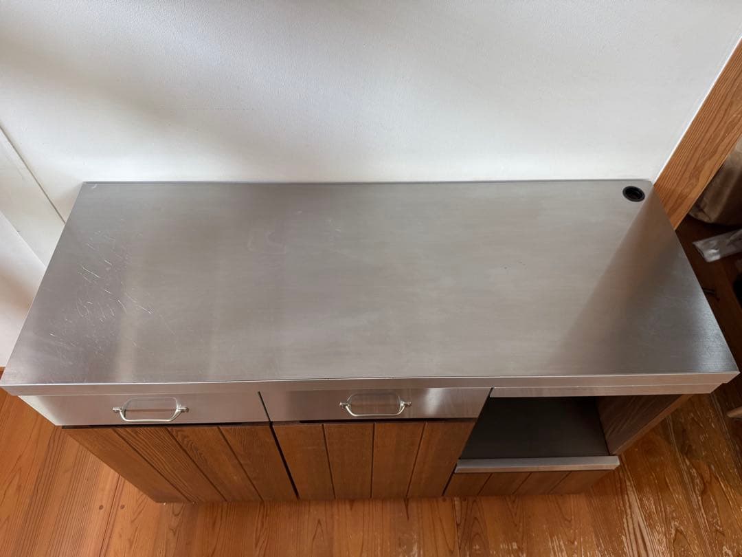 unico　ウニコ　ストラーダ　キッチンカウンターL 中古品