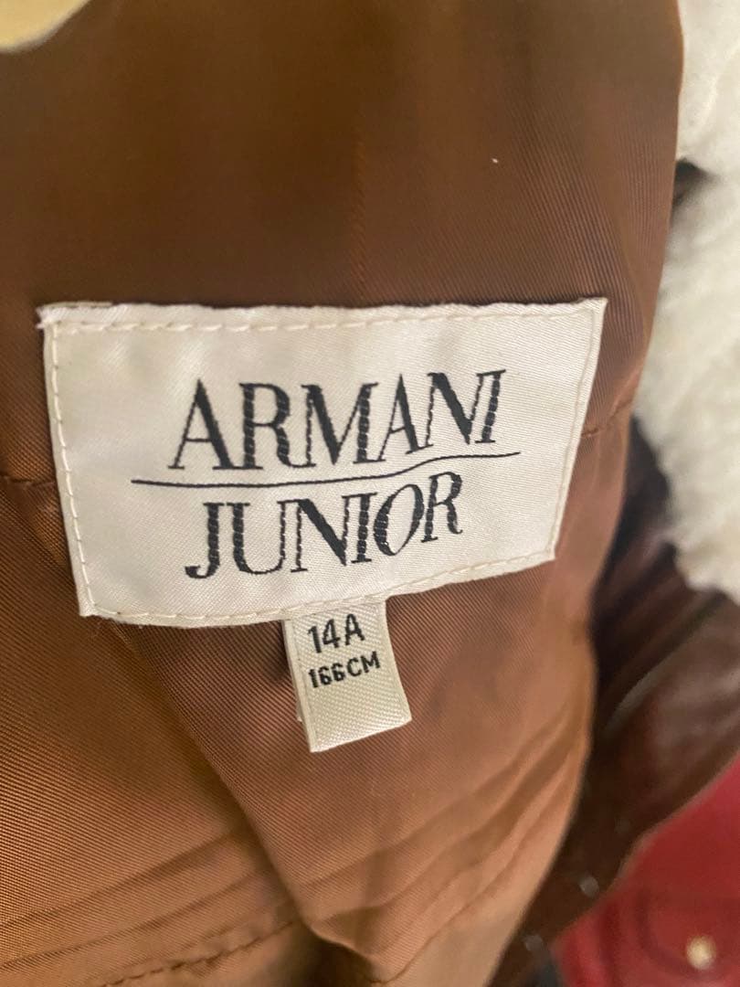 EMPORIO ARMANI JUNIOR レザージャケット
