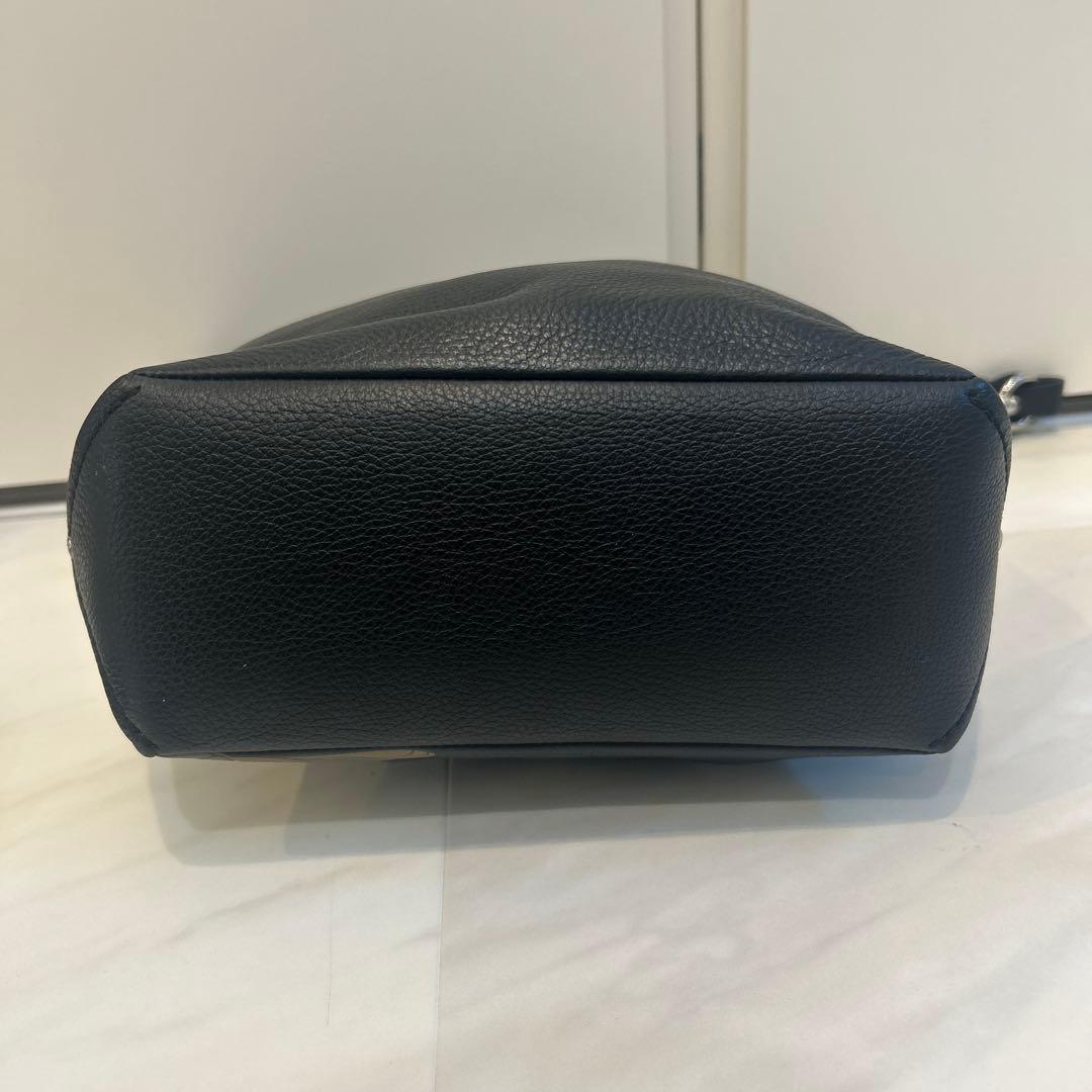 【美品】COACH×Disney とんすけ 2WAYショルダーバッグ レザー